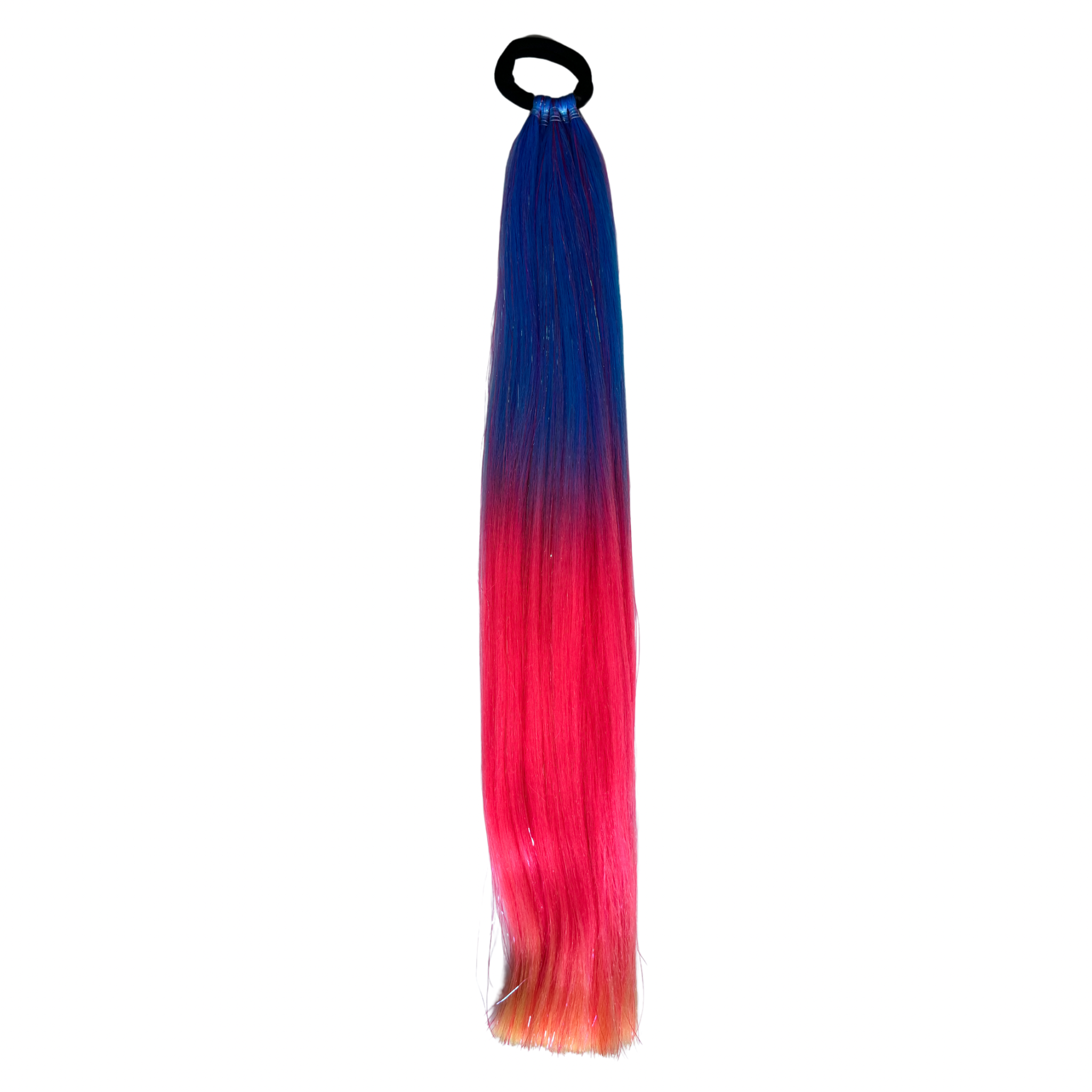 Reusable Mini Straight Ponytail - Bluebell (40cm)