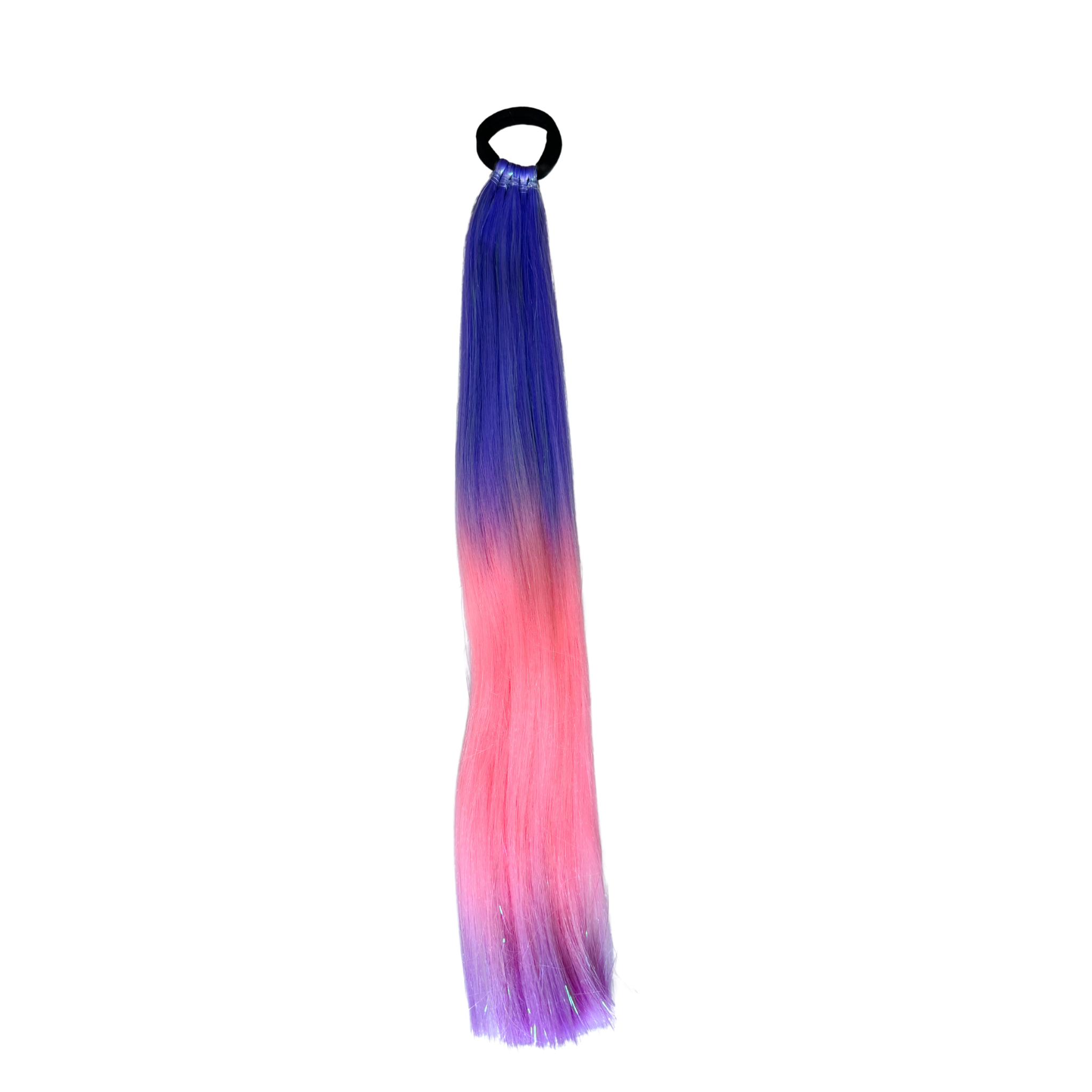 Reusable Mini Straight Ponytail - Violet (40cm)