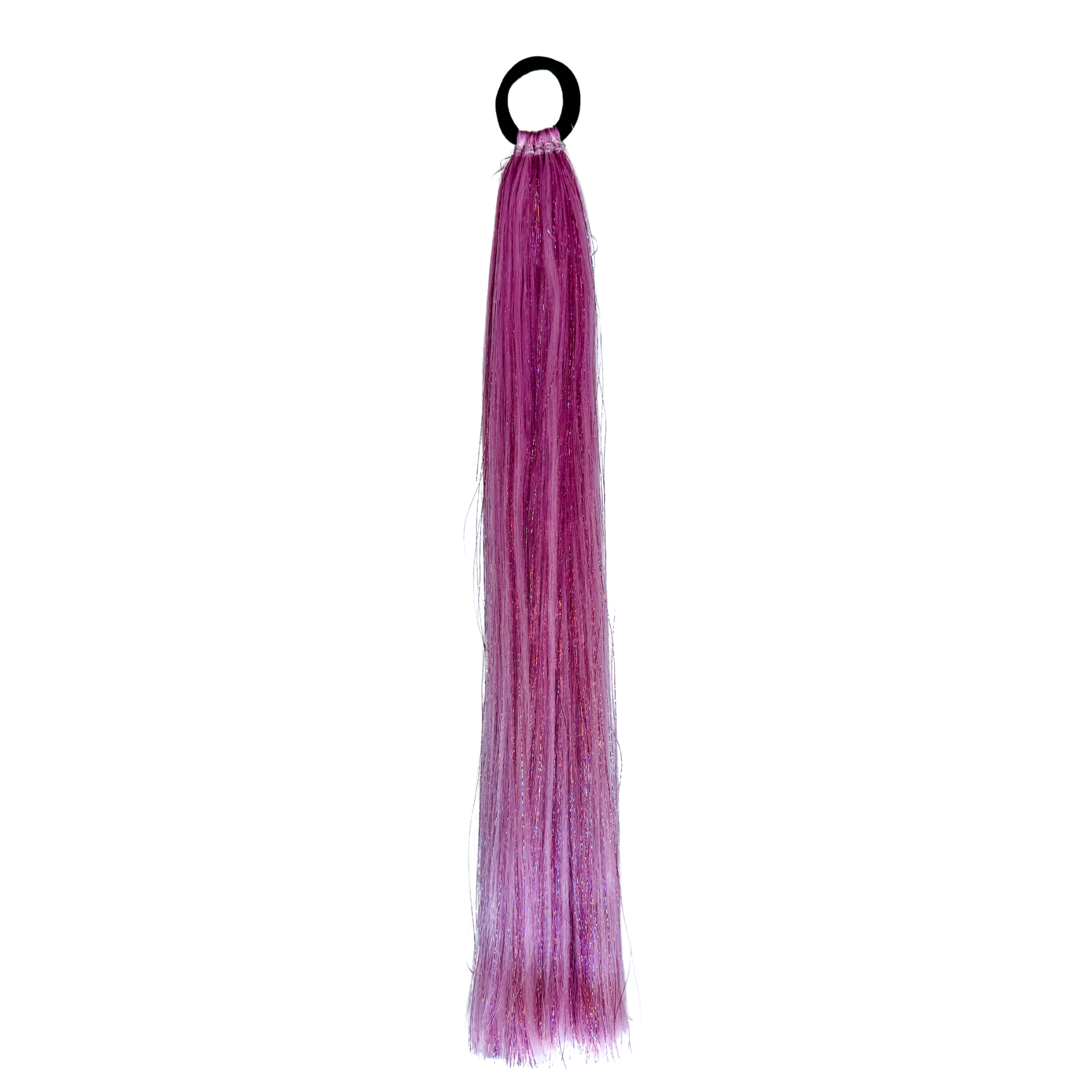 Reusable Mini Straight Ponytail - Pixie Pink (40cm)