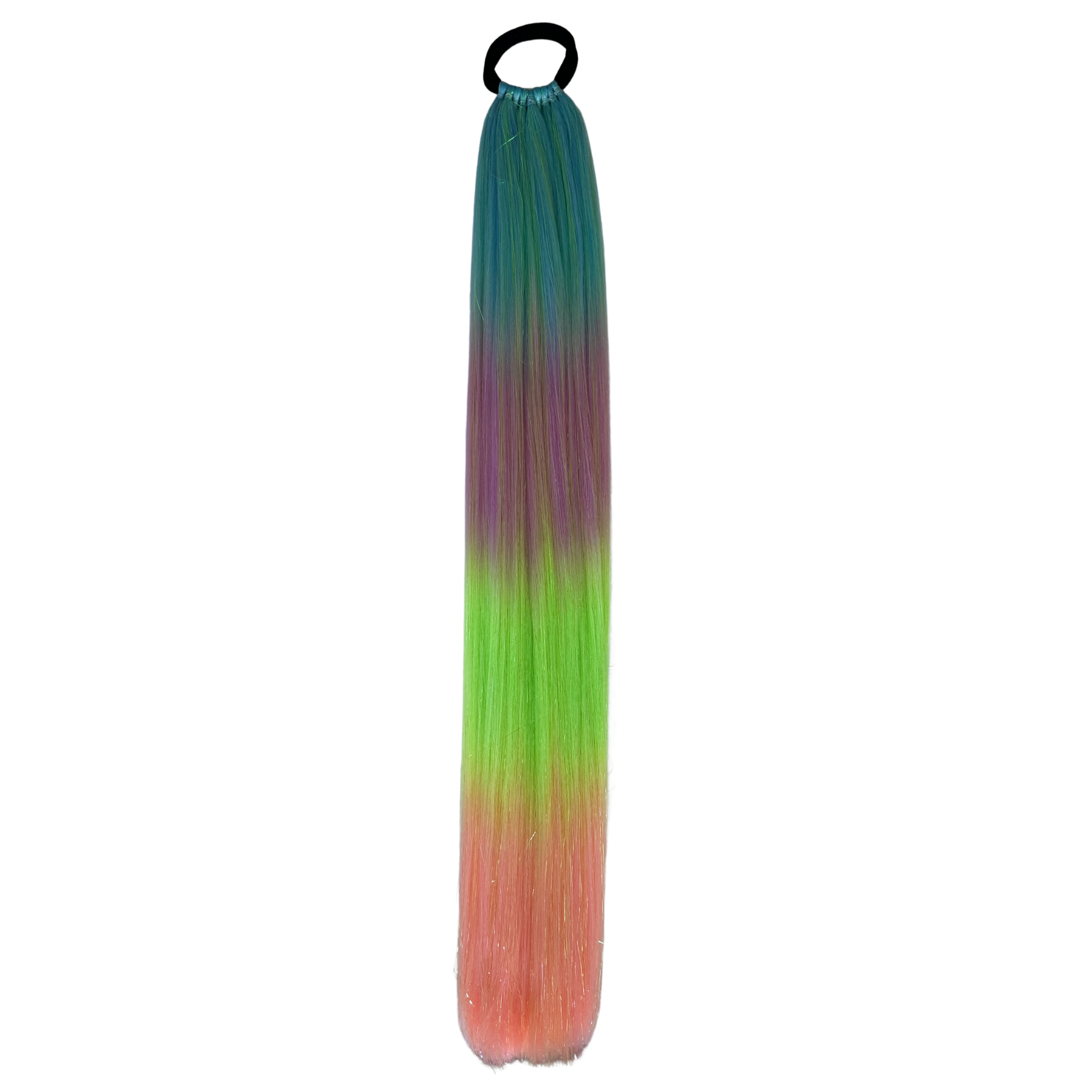 Reusable Straight Ponytail - Tutti Frutti (60cm)