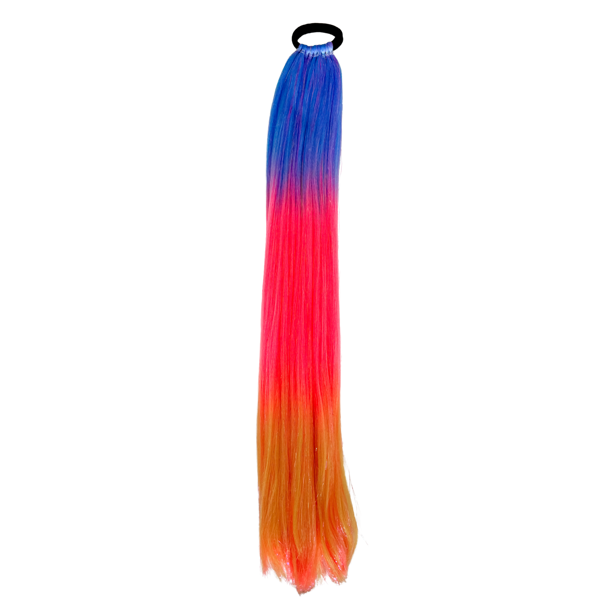 Reusable Straight Ponytail - Bluebell (60cm)