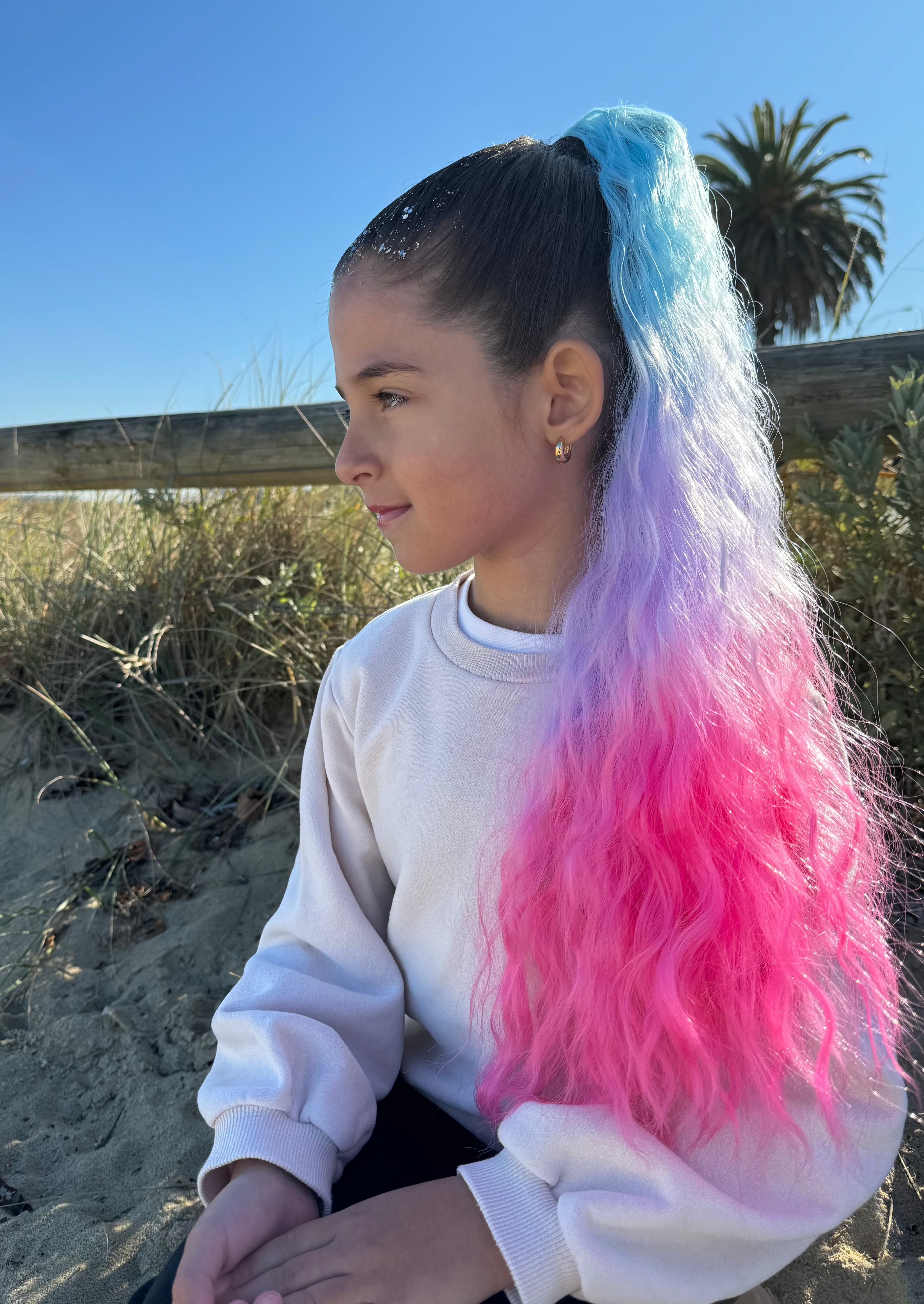 Reusable Wavy Ponytail - Posy (55cm)