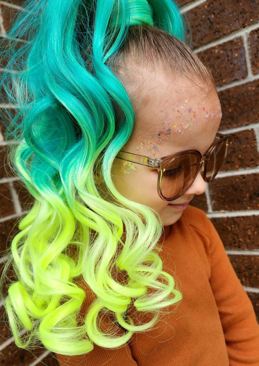 Reusable Curly Pony - Zesty (55CM)