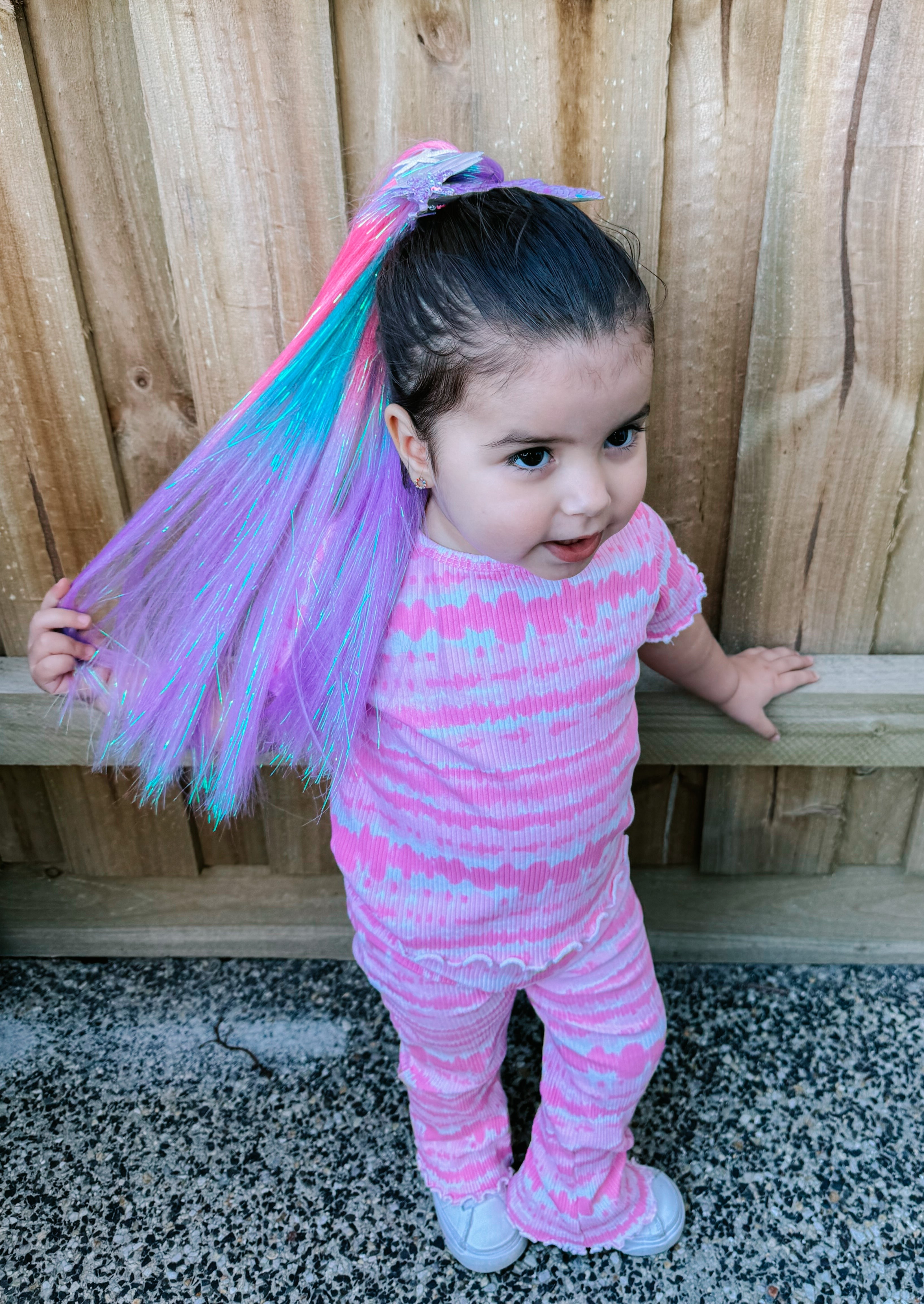 Reusable Mini Straight Ponytail - Macy (40cm)