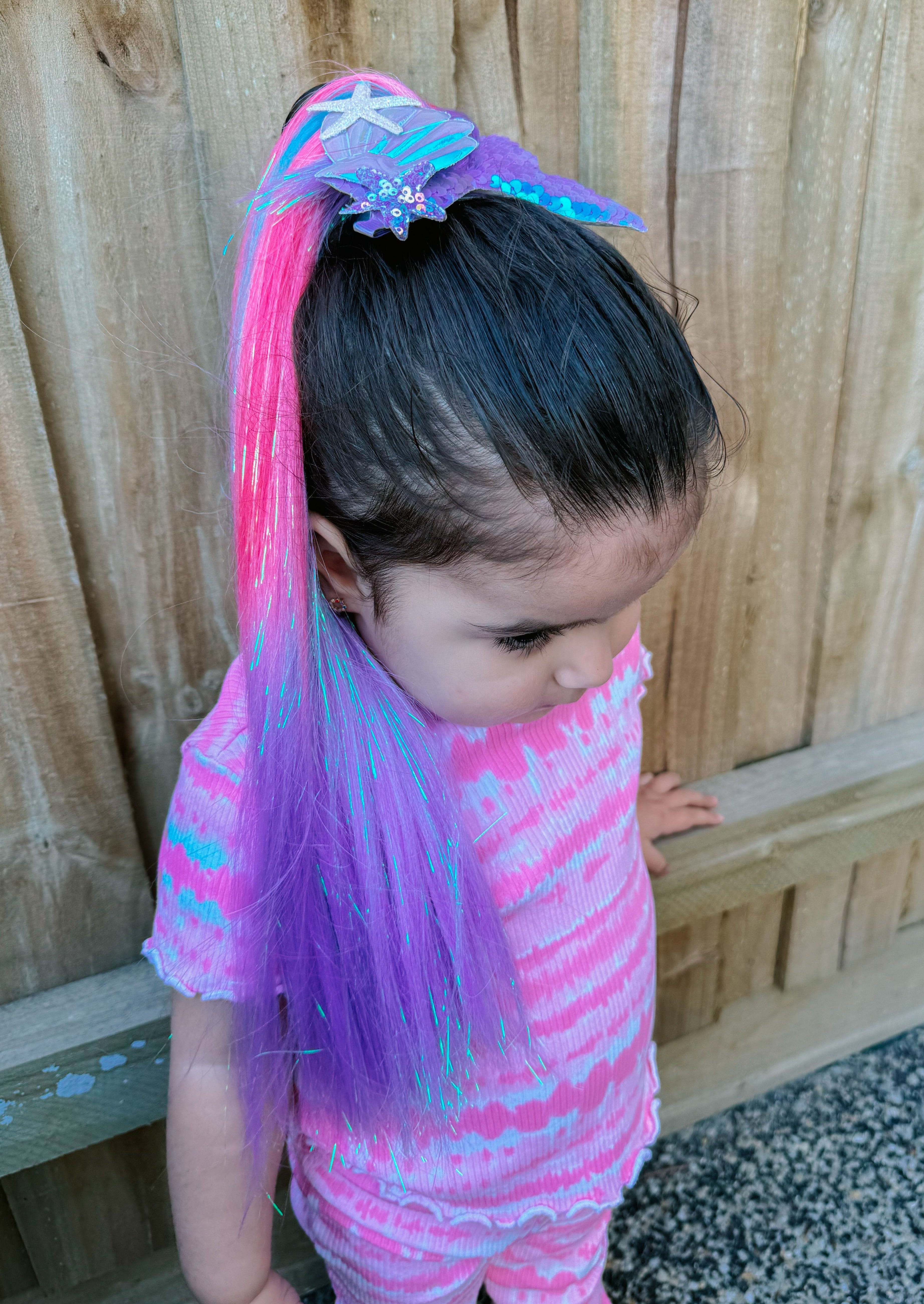 Reusable Mini Straight Ponytail - Macy (40cm)