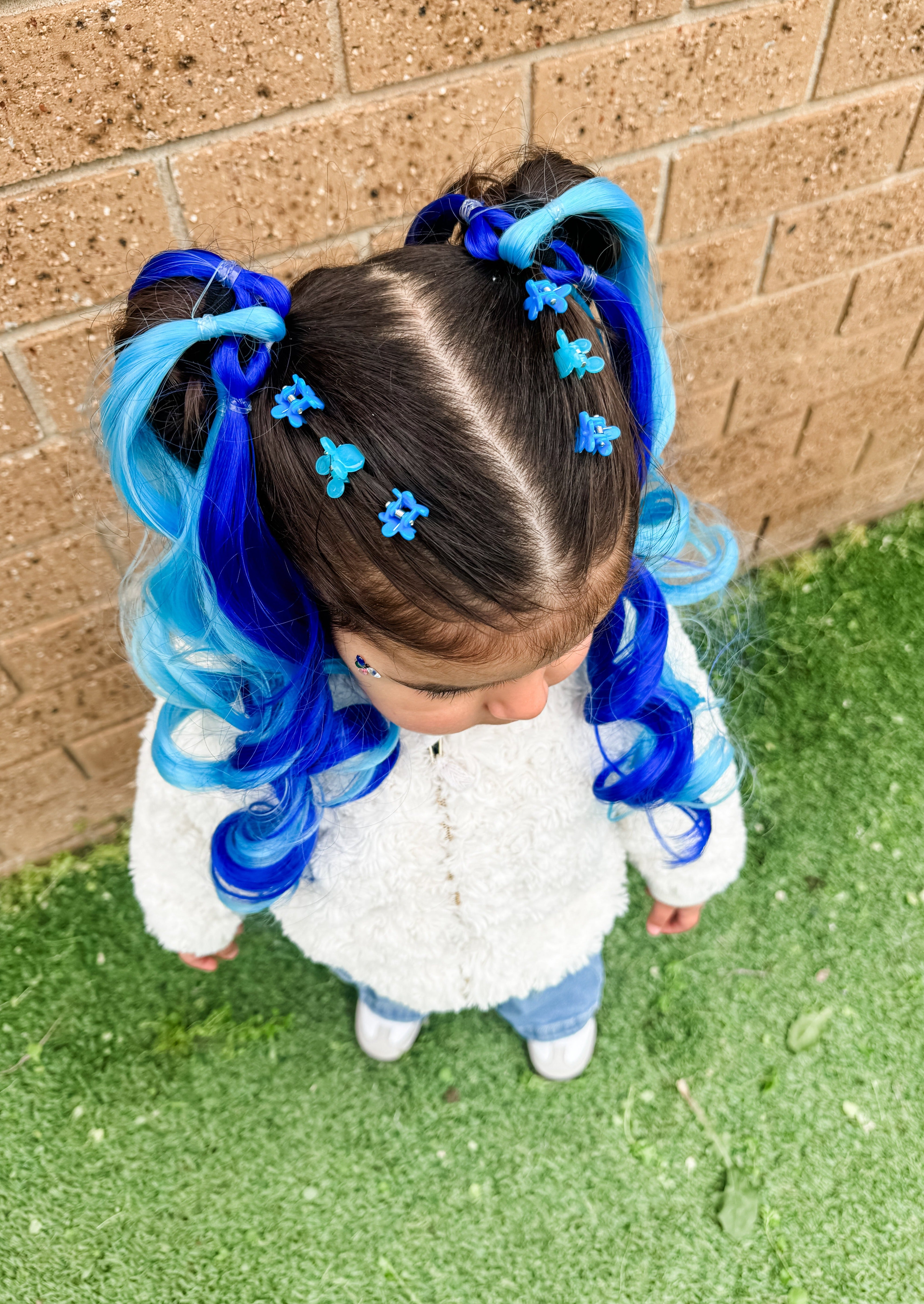 Reusable Mini Curly Pony - Seven Seas