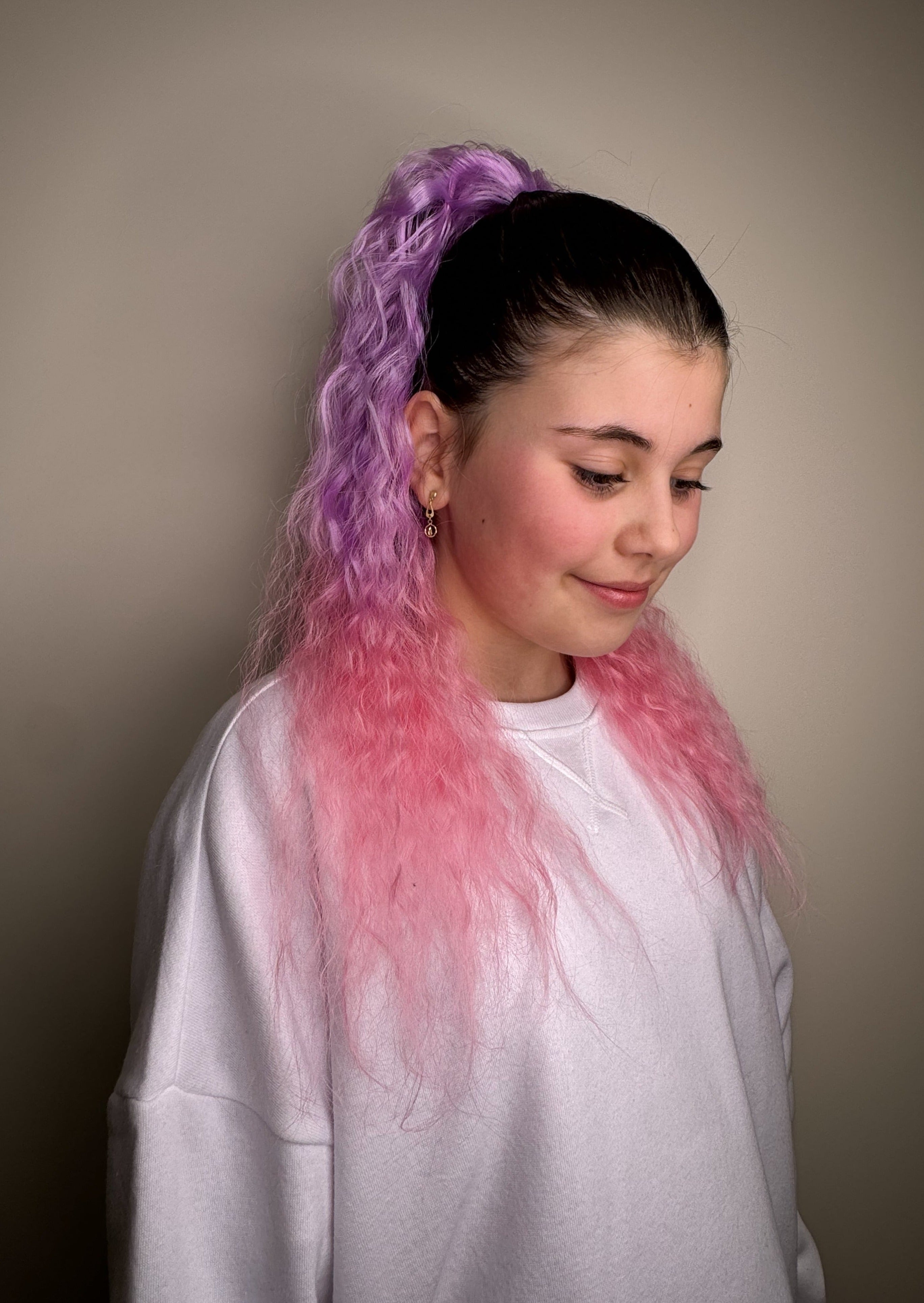 Reusable Wavy Ponytail - Dahlia (55cm)